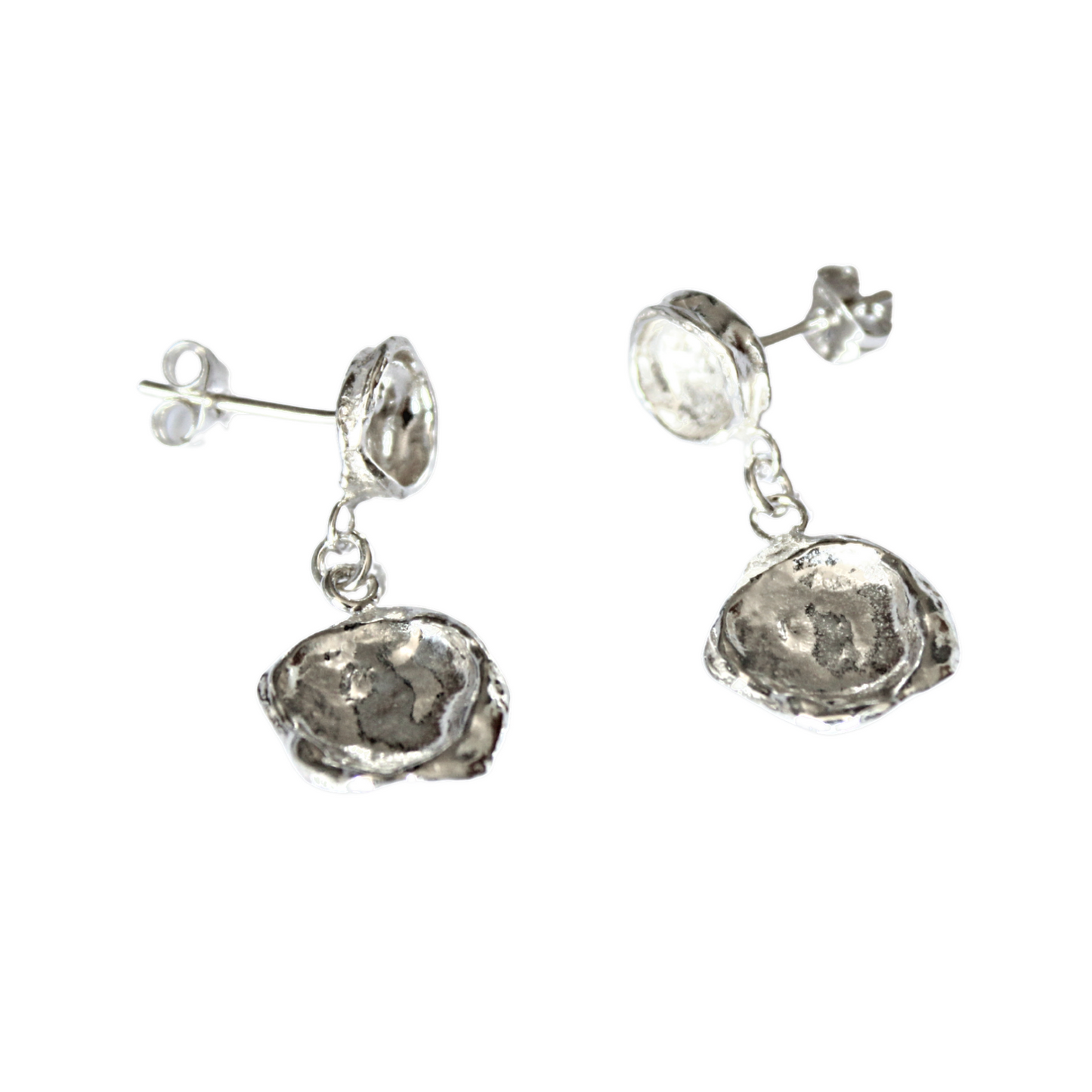 Aqua Droplet Earrings