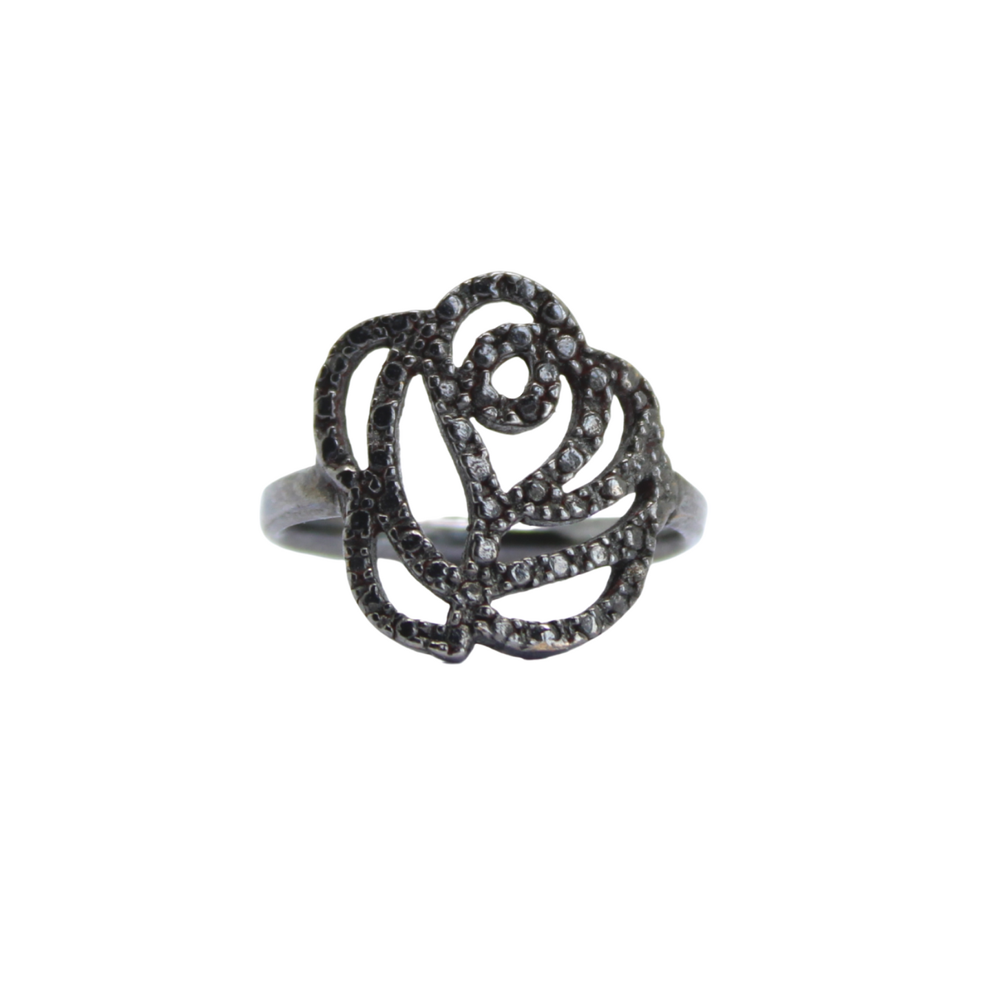 Dark Romance Rose Ring