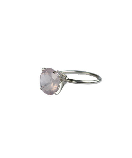 Galactic Rose Quartz Ring