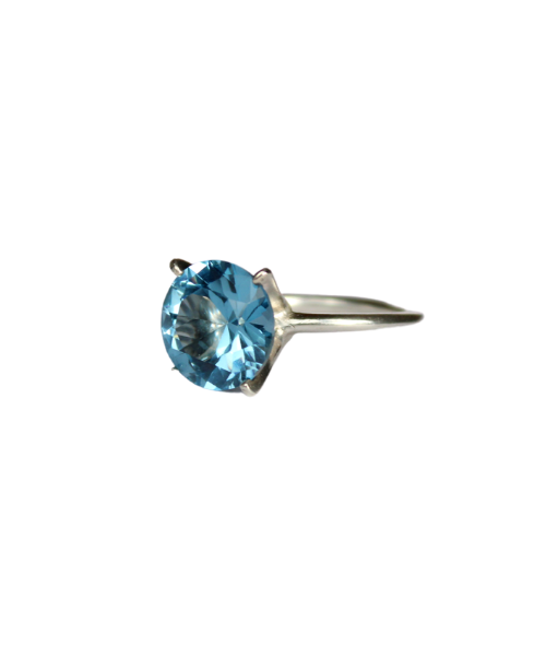 Galactic Blue Synth Ring