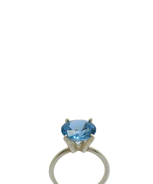 Galactic Blue Synth Ring