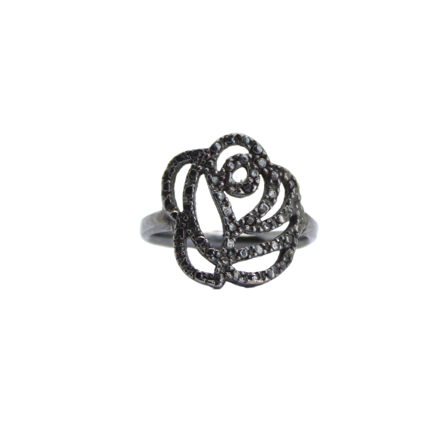 Dark Romance Rose Ring