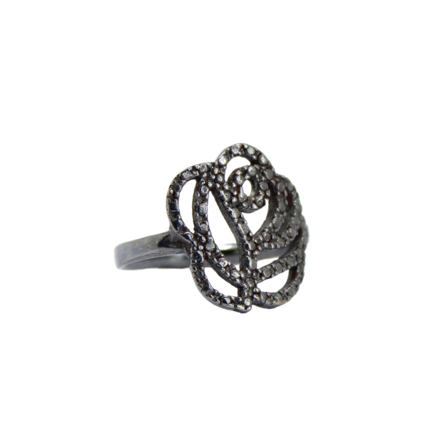 Dark Romance Rose Ring