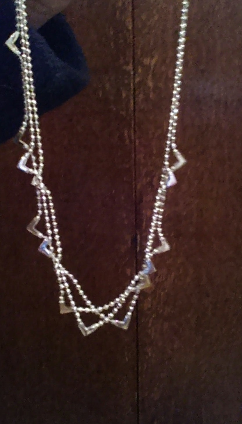 Mini Chevron Chain Necklace