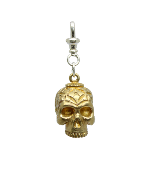 Katheryn of Berain - Brass Skull Charm