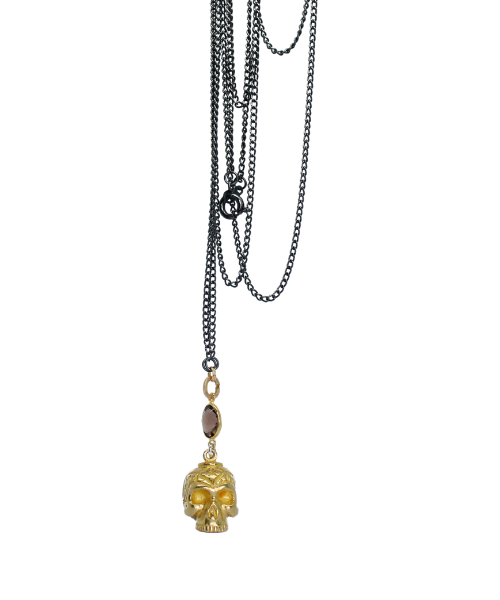 Katheryn of Berain - Skull & Gem Necklace