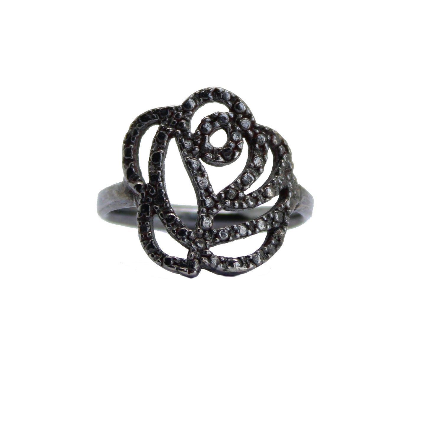 Dark Romance Rose Ring