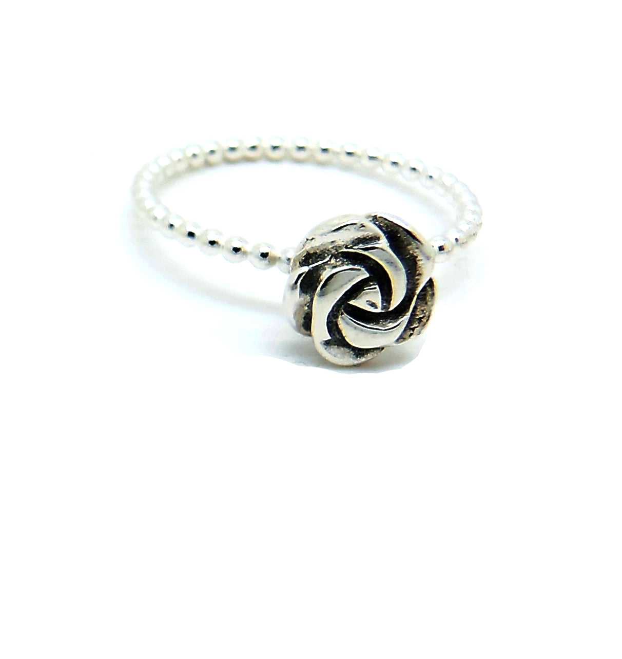 Rose Beaded Ring