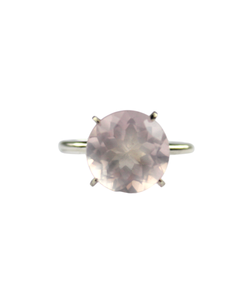 Galactic Rose Quartz Ring