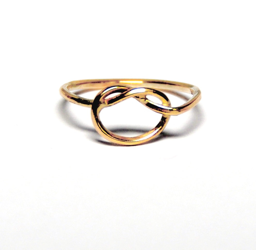 Gold LoveKnot Ring