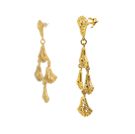 Boucles d'oreilles Lotus Soleil